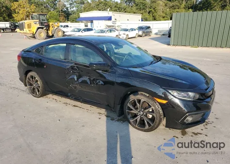 2021 Honda Civic Sport from USA, damaged, VIN 2HGFC2F85MH555863